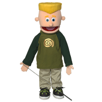 25" Eddie (Peach) Full Body Puppet