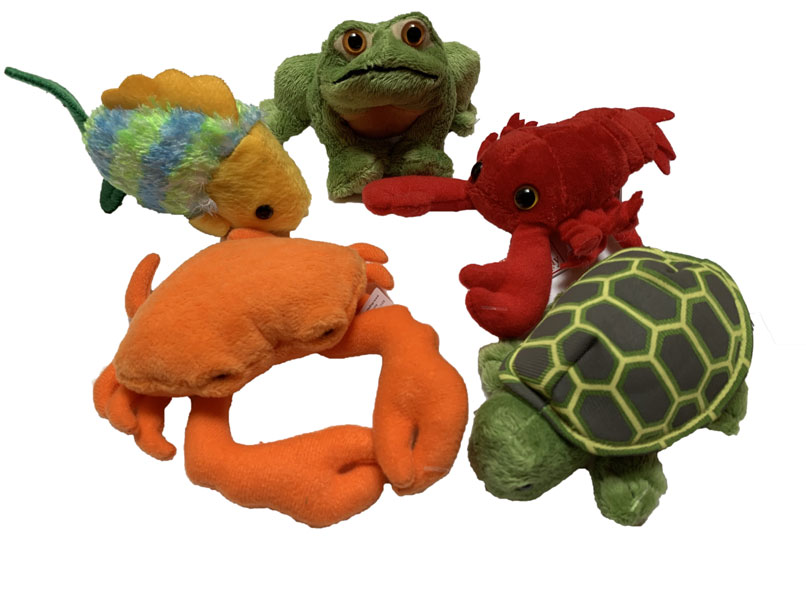 Professional Aquatic Animals Finger Puppet Set of 5