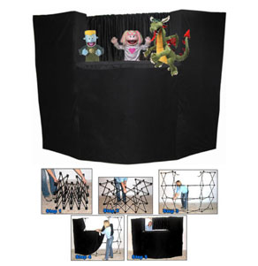 Portable Fold Up Puppet Stage with Bag Portable Fold Up Puppet Stage with Bag