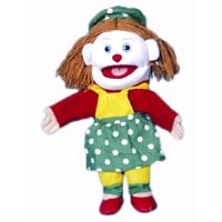 14" Clown (Female) Glove Puppet