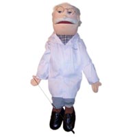 28" Dr. Moody Full Body Ventriloquist Puppet (Doctor)