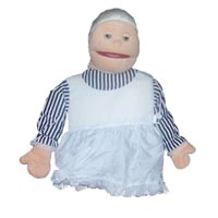 14" Half Body Stage Puppet Grandma [GS4002]