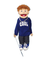 28" Nick (Anglo) Full Body Ventriloquist Puppet [GS4611]
